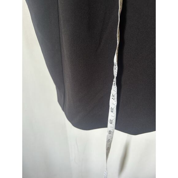 Calvin Klein Womens Dress 12 Black Sleeveless Bodycon Knee Black - Picture 6 of 9